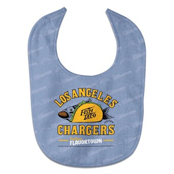 Infant Los Angeles Chargers WinCraft NFL x Guy Fieri’s Flavortown All Pro Baby Bib