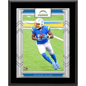 Los Angeles Chargers Keenan Allen Fanatics Authentic 10.5" x 13" Player Sublimated Plaque