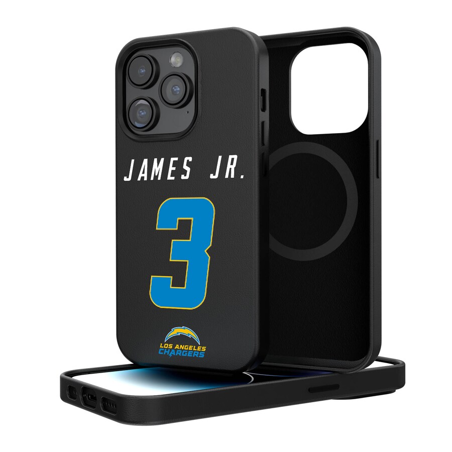 Los Angeles Chargers Derwin James Jr. Keyscaper iPhone Magnetic Bump Case