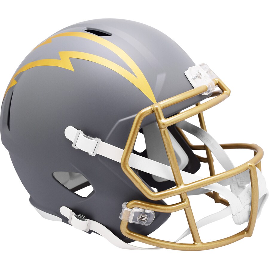 Los Angeles Chargers Riddell 2024 Slate Alternate Speed Replica Helmet