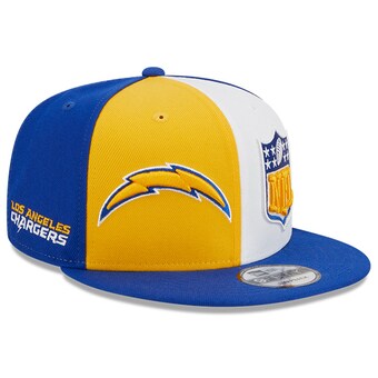 Men's Los Angeles Chargers New Era Gold/Royal 2023 Sideline 9FIFTY Snapback Hat