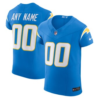 Men's Los Angeles Chargers Nike Powder Blue  Vapor F.U.S.E. Elite Custom Jersey