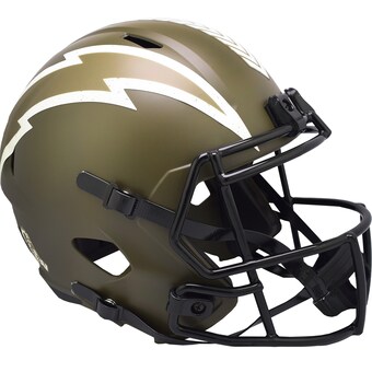 Los Angeles Chargers Riddell 2022 Salute To Service Speed Replica Helmet