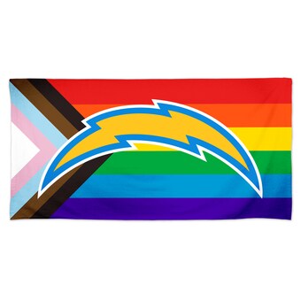 Los Angeles Chargers WinCraft 30'' x 60'' Pride Spectra Beach Towel