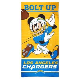 Los Angeles Chargers WinCraft 30 '' x 60 '' Team Disney Spectra Beach Towel