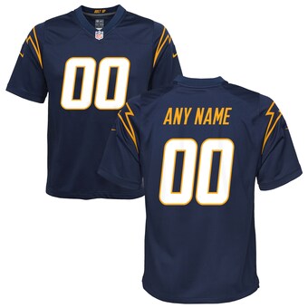 Youth Los Angeles Chargers Nike Navy Alternate Custom Game Jersey
