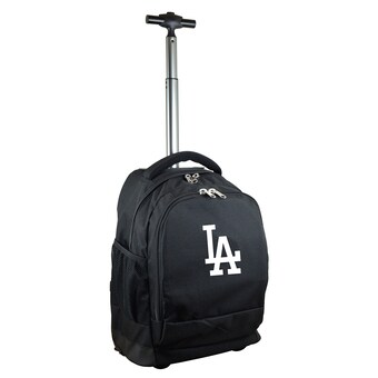 Los Angeles Dodgers 19'' Premium Wheeled Backpack - Black