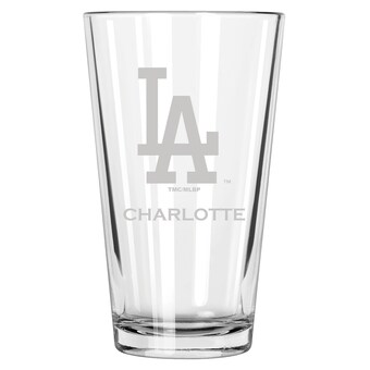 Los Angeles Dodgers 16oz. Personalized Etched Pint Glass