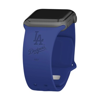 Los Angeles Dodgers Debossed Silicone Apple Watch Band