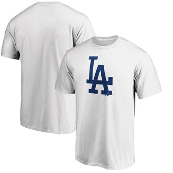 Men's Los Angeles Dodgers Fanatics White Official Logo T-Shirt