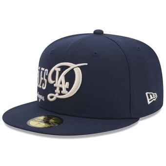 Men's Los Angeles Dodgers New Era Navy 2024 City Connect Icon 59FIFTY Fitted Hat
