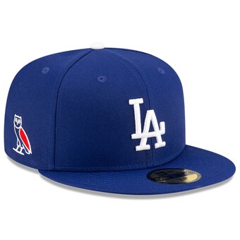 Men's Los Angeles Dodgers New Era Royal OVO x MLB 59FIFTY Fitted Hat