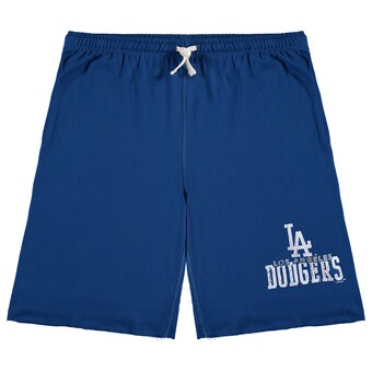 Men's Los Angeles Dodgers Royal Big & Tall French Terry Shorts