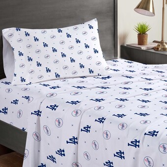 Los Angeles Dodgers Pegasus Three-Piece Twin Sheet Set