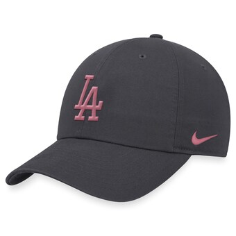 Women's Los Angeles Dodgers Nike Graphite Desert Berry Club Adjustable Hat