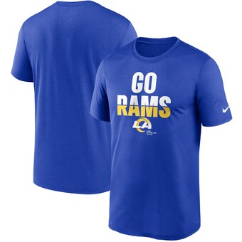 Men's Los Angeles Rams Nike  Royal Legend Local Phrase Performance T-Shirt