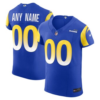 Men's Los Angeles Rams Nike Royal  Vapor F.U.S.E. Elite Custom Jersey