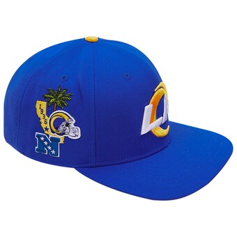 Men's Los Angeles Rams Pro Standard Royal Hometown Snapback Hat
