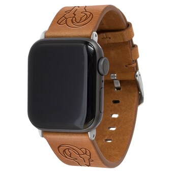 Los Angeles Rams Tan Leather Apple Watch Band