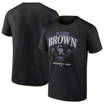 Men's Kane Brown x Colorado Rockies Fanatics Black T-Shirt