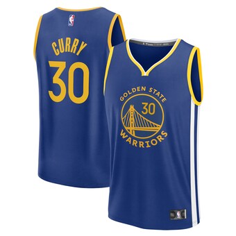 Stephen Curry Golden State Warriors Fanatics Fast Break Replica Jersey - Icon Edition - Royal