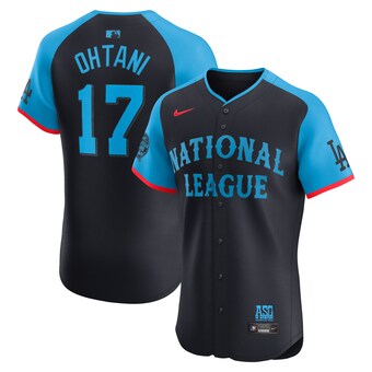 Shohei Ohtani National League Nike 2024 MLB All-Star Game Elite Player Jersey - Navy