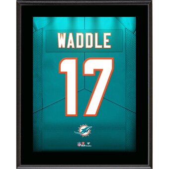 Jaylen Waddle Miami Dolphins Fanatics Authentic 10.5" x 13" Jersey Number Sublimated Player Plaque