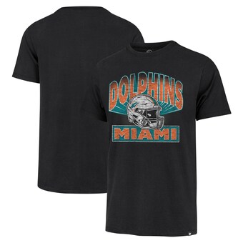 Men's Miami Dolphins '47 Black Amplify Franklin T-Shirt