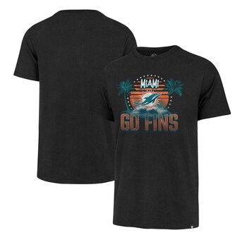 Men's Miami Dolphins '47 Black Regional Franklin T-Shirt