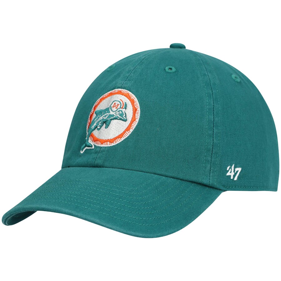 Men's Miami Dolphins '47 Teal Clean Up Legacy Adjustable Hat