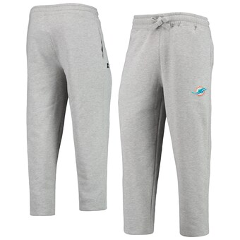 Men's Miami Dolphins Starter Gray Option Run Sweatpants