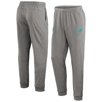 Men's Miami Dolphins  Nike Heather Charcoal 2023 Sideline Performance Jogger Pants