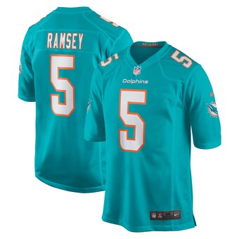 Men's Miami Dolphins Jalen Ramsey Nike Aqua Team Color Game Jersey