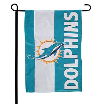Miami Dolphins 12.5" x 18" Embellish Garden Flag