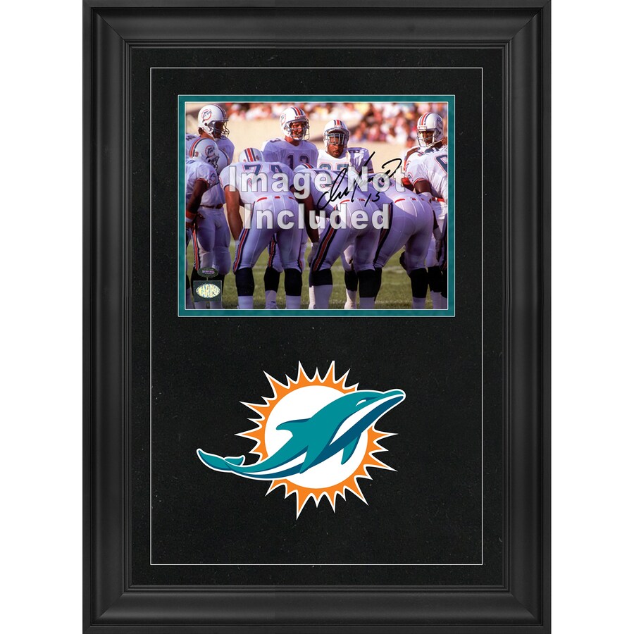 Miami Dolphins Fanatics Authentic 8'' x 10'' Deluxe Horizontal Photograph Frame with Team Logo