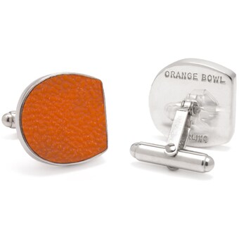 Tokens & Icons Miami Dolphins Game-Used Stadium Seat Cuff Links