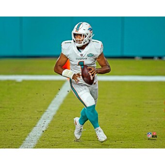 Unsigned Miami Dolphins Tua Tagovailoa Fanatics Authentic Throwing Photograph