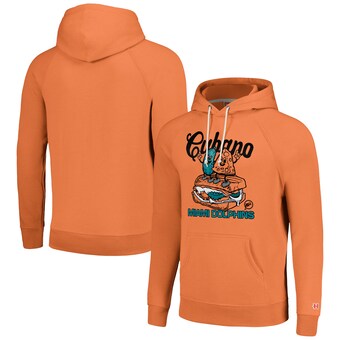 Unisex Miami Dolphins Homage Gray NFL x Guy Fieri’s Flavortown Tri-Blend Pullover Hoodie