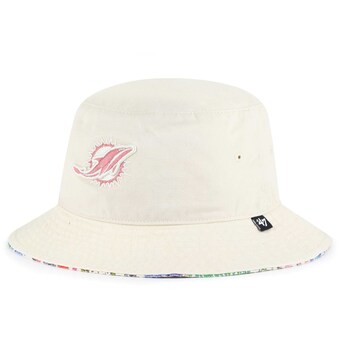 Women's Miami Dolphins '47 Natural Pollinator Bucket Hat