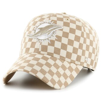 Women's Miami Dolphins '47 Tan Vibe Check Clean Up Adjustable Hat