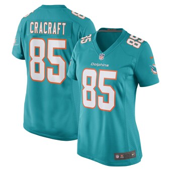 Women's Miami Dolphins River Cracraft Nike Aqua Game Player Jersey