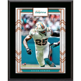 Miami Dolphins Xavien Howard Fanatics Authentic 10.5" x 13" Player Sublimated Plaque