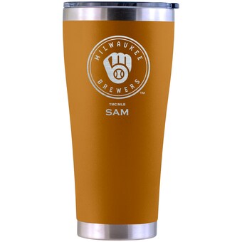 Milwaukee Brewers Personalized 30oz. Laser Etched Canyon Tumbler