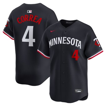 Men's Minnesota Twins Carlos Correa Nike Navy Alternate Limited Player Jersey