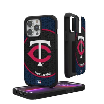 Minnesota Twins iPhone Circle Design Personalized Rugged Case