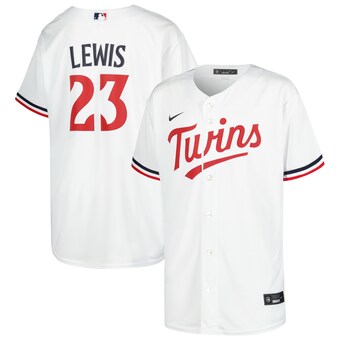 Youth Minnesota Twins Royce Lewis Nike White Home Replica Player Jersey
