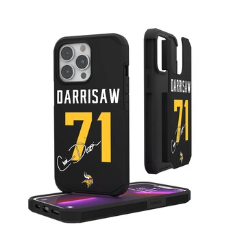 Minnesota Vikings Christian Darrisaw Keyscaper iPhone Rugged Case