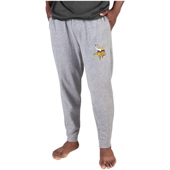 Men's Minnesota Vikings Concepts Sport Gray Lightweight Jogger Sleep Pants