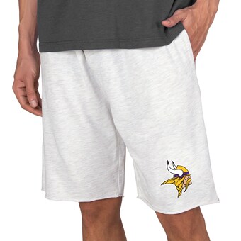 Men's Minnesota Vikings Concepts Sport Oatmeal Mainstream Terry Shorts