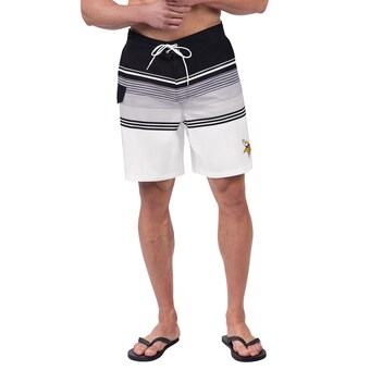 Men's Minnesota Vikings G-III Sports by Carl Banks  Black Jump Shot Volley Swim Trunks